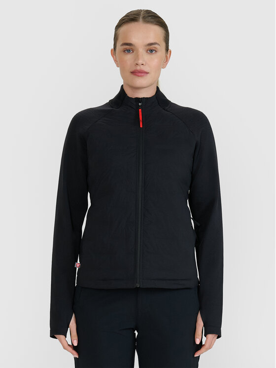 4F 4F Kurtka outdoor TREKKING Czarny Regular Fit