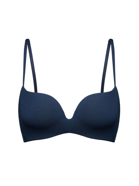 Esotiq Esotiq Biustonosz push-up 43661 Niebieski