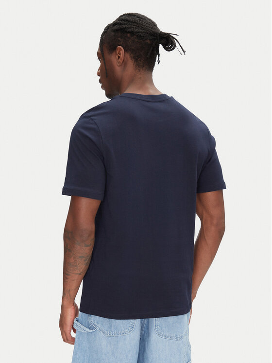 Jack&Jones Jack&Jones Tričko Eljah 12268472 Tmavomodrá Relaxed Fit