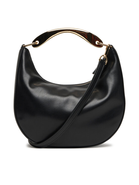 TWINSET TWINSET Ročna torba Hobo 252TD8160 Črna