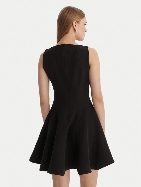 Guess Guess Коктейлна рокля W6RK57 WJ792 Черен Regular Fit