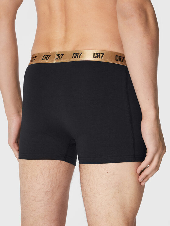 Cristiano Ronaldo CR7 Cristiano Ronaldo CR7 Sada 5 kusů boxerek Basic 8123-49 Černá