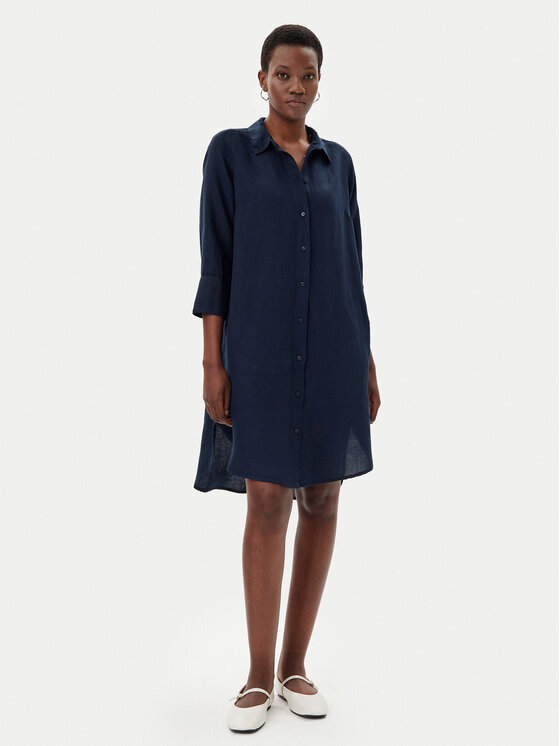 Tom Tailor Tom Tailor Ing ruha 1045771 Sötétkék Relaxed Fit