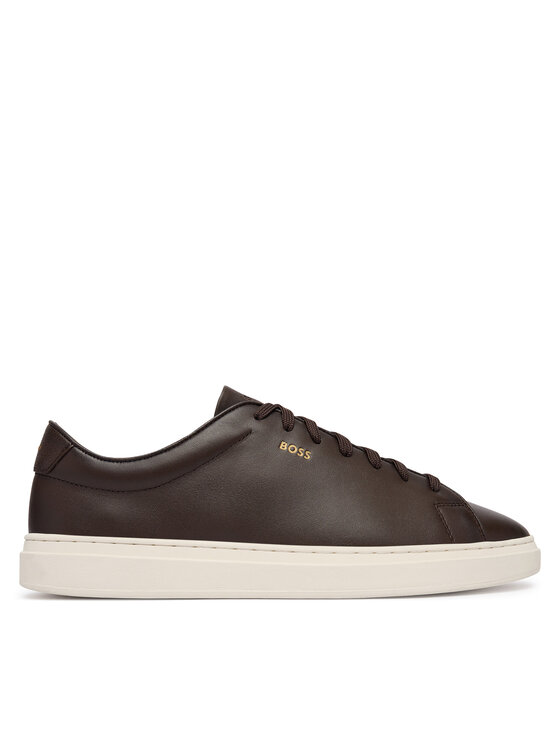 BOSS BOSS Sneakersy Kieran 50573549 Brązowy ciemny