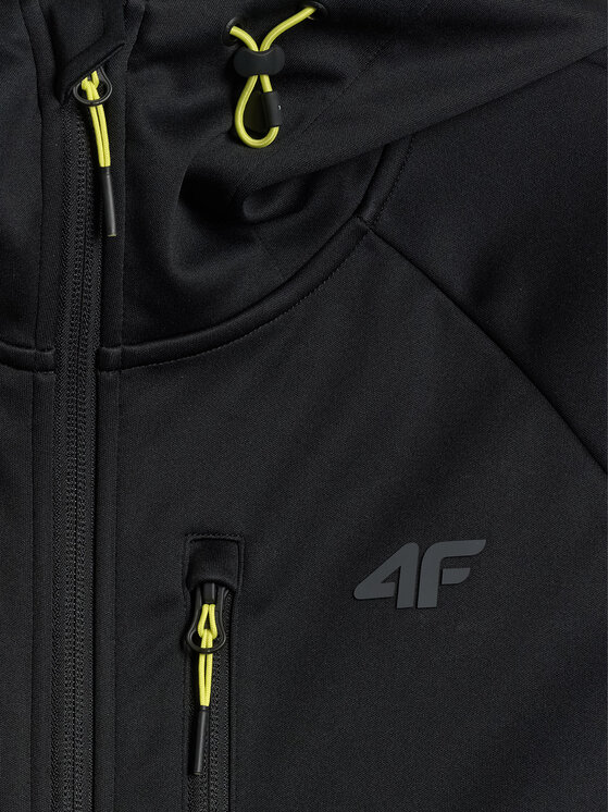 4F 4F Kurtka przejściowa EVERYDAY ACTIVE Czarny Regular Fit