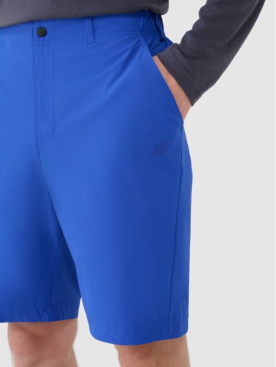 4F 4F Šortky 4FWSS25TFSHM0877-36S Modrá Regular Fit
