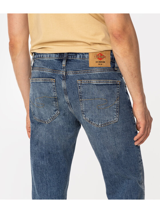 Lee Cooper Lee Cooper Jeansy LONDON Niebieski Tapered Fit