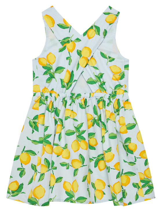 Gap Gap Letní šaty 781880-00 Žlutá Regular Fit
