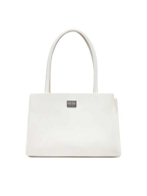 Tommy Jeans Tommy Jeans Τσάντα Tjw American Cool Med Tote AW0AW17297 Λευκό