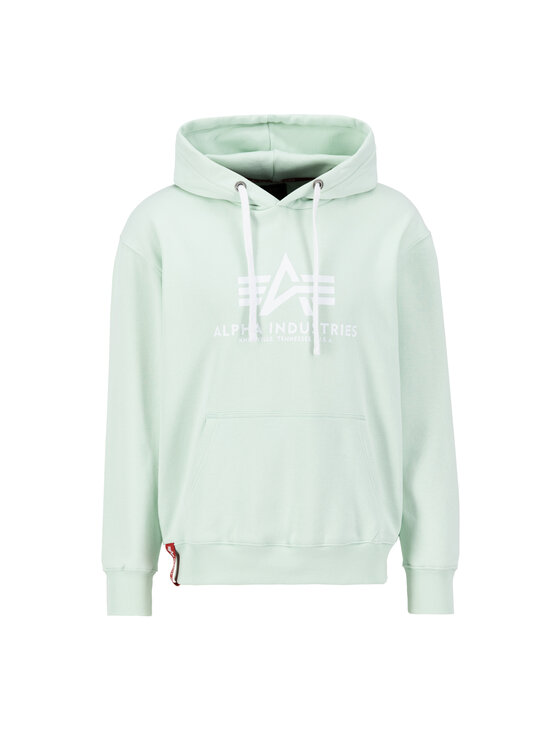 Alpha Industries Alpha Industries Mikina AI.178312-43 Zelená Basic Fit