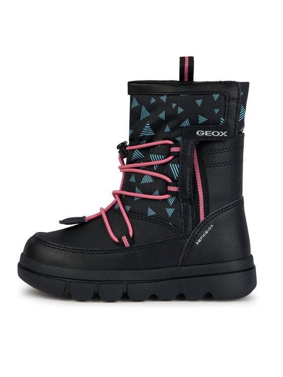 Geox Geox Μπότες Χιονιού J Willaboom Girl B A J36HWC 0BCMN C0922 S Μαύρο