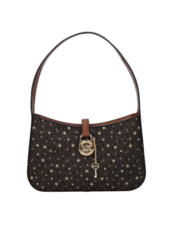 Michael Kors Michael Kors Torebka Brown Fabric Hand Brązowy