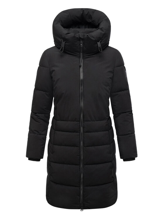 Navahoo Navahoo Kurtka zimowa Mondnebel Czarny Regular Fit