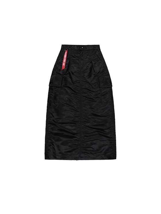 Alpha Industries Alpha Industries Spódnica midi Cargo Maxi Skirt Women Czarny Regular Fit