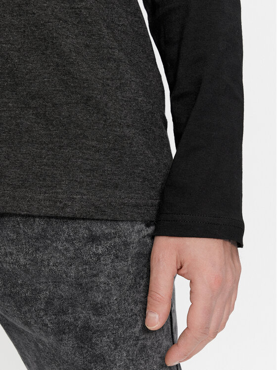 Brave Soul Brave Soul Longsleeve MLT-69OSBOURNEJ Сірий Regular Fit