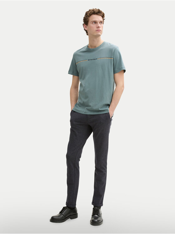 Tom Tailor Tom Tailor T-Shirt 1037803 Modrá Regular Fit