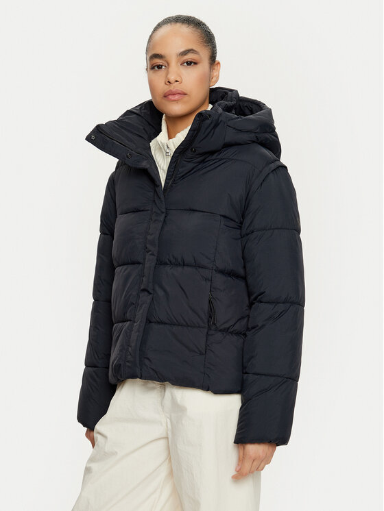 4F 4F Зимно яке 4FWAW24TDJAF470 Черен Regular Fit