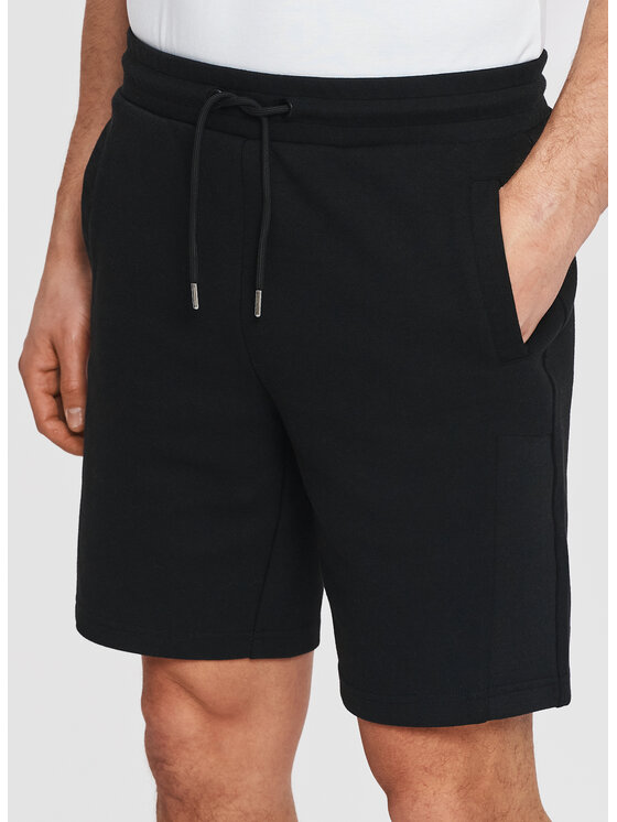 Pako Lorente Pako Lorente Szorty sportowe P26SF-WS-008 Czarny Classic Fit