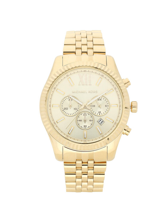 Michael Kors Michael Kors Ročna ura Lexington MK8281 Zlata