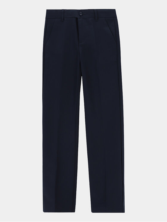 Coccodrillo Chino nohavice WC4119104EJB Tmavomodrá Slim Fit