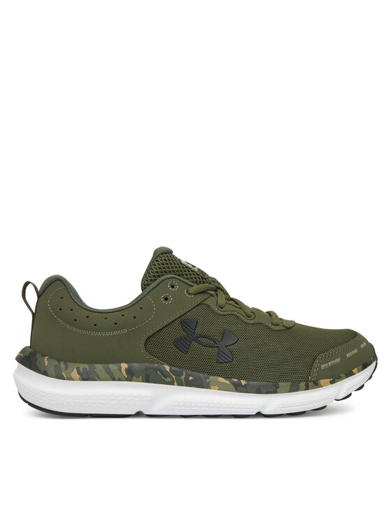 Under Armour Scarpe running UA Charged Assert 10 Camo 3027036 Verde, taglia : 44_5