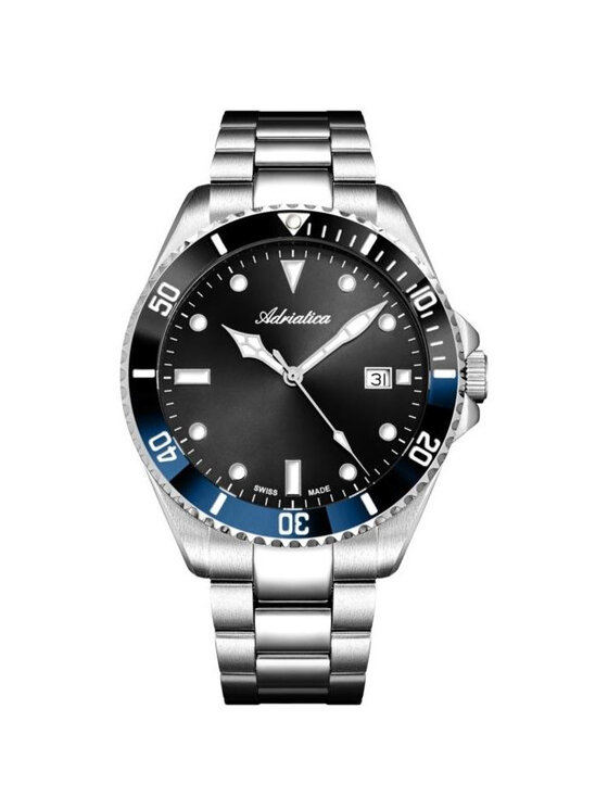 Adriatica Adriatica Hodinky A8347.Y194QT Strieborná