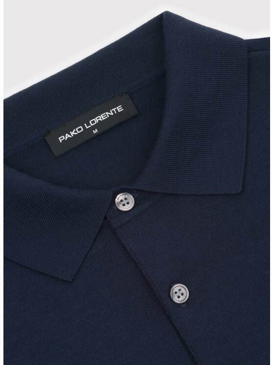Pako Lorente Pako Lorente Sweter P26WF-2X-007 Granatowy Classic Fit