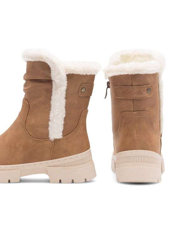 Go Soft Go Soft Stiefeletten SWS6217-01 Braun