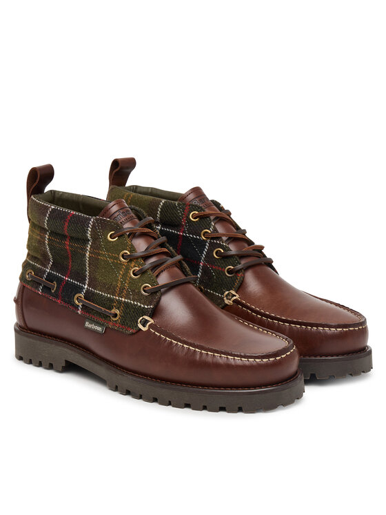 Barbour Barbour Trzewiki Harle MFO0848BR74 Brązowy