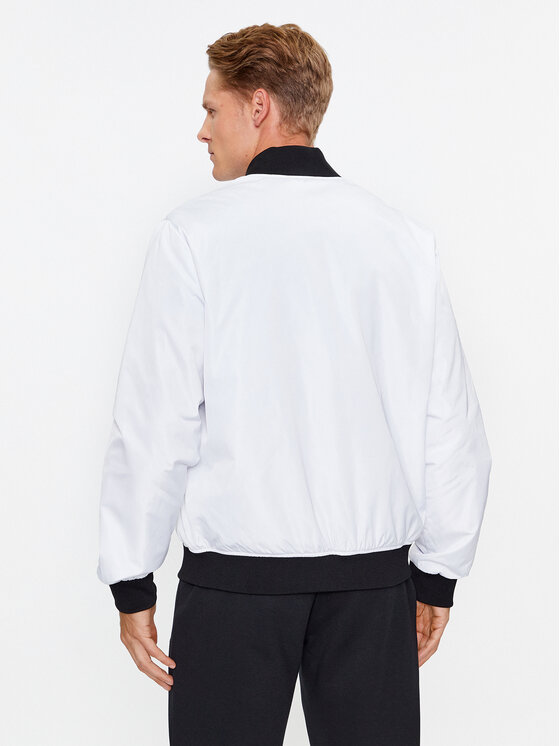 EA7 Emporio Armani EA7 Emporio Armani Куртка бомбер 8NPB12 PN7LZ 1100 Білий Regular Fit