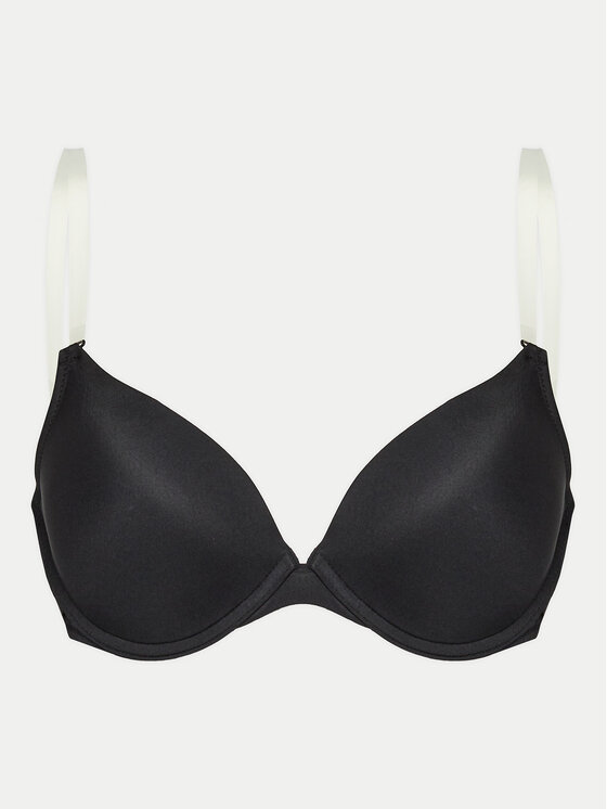 Hunkemöller Hunkemöller Push-up krūšturis Transparent Back 202117 Melns