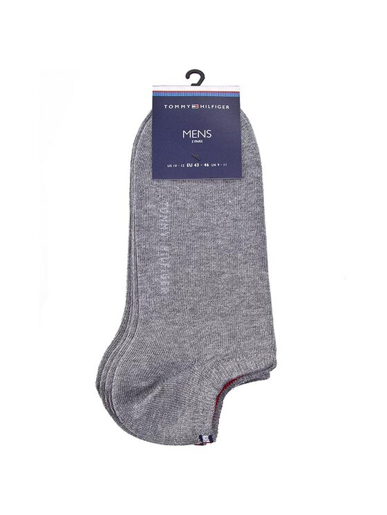Tommy Hilfiger Tommy Hilfiger Rövid zoknik 342023001 Szürke