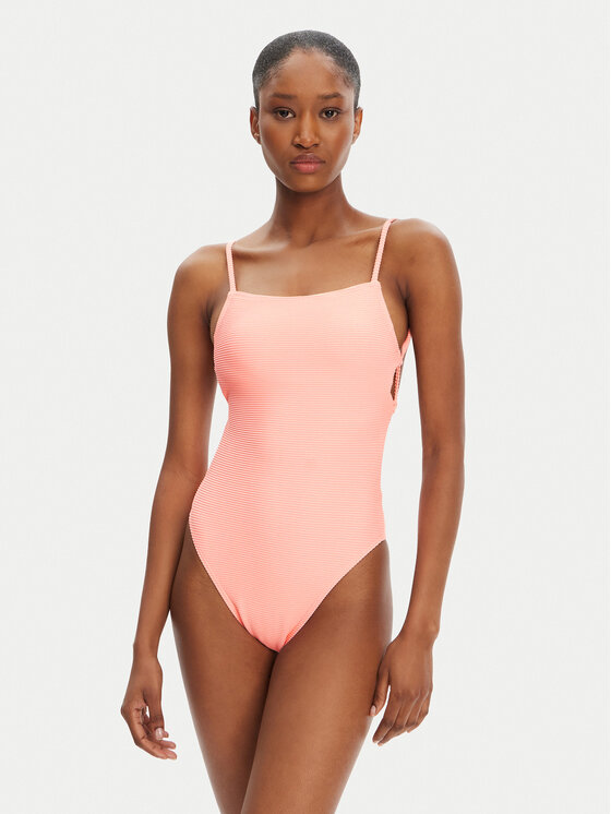 Billabong Billabong Costum de baie Tanlines Eva One Piece EBJX100111 Coral