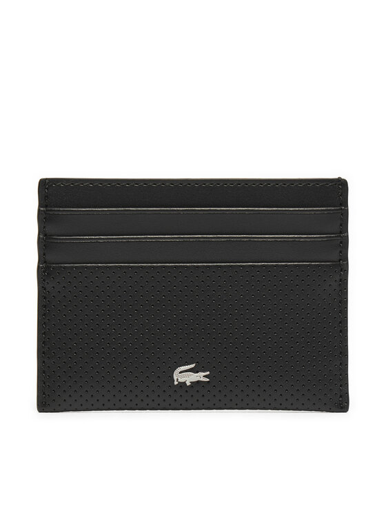 Lacoste Lacoste Set etui za kreditne kartice in trak RC4092 Črna