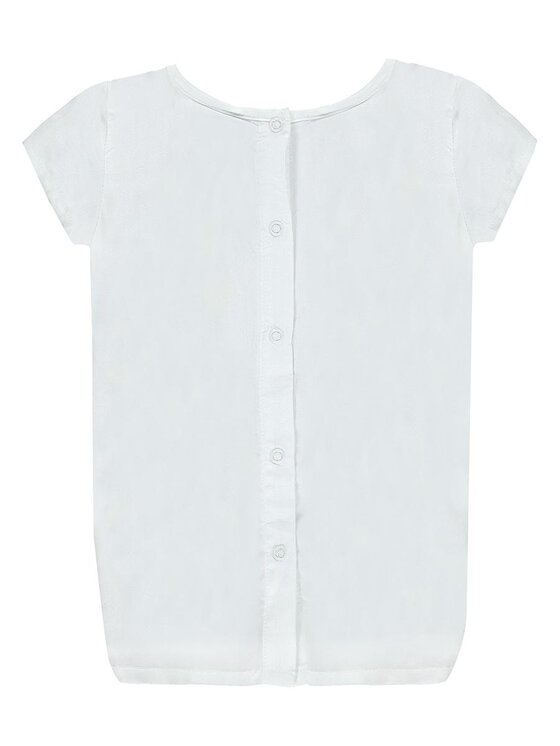 Kanz Kanz T-Shirt 1713071-1000 Biały Basic Fit