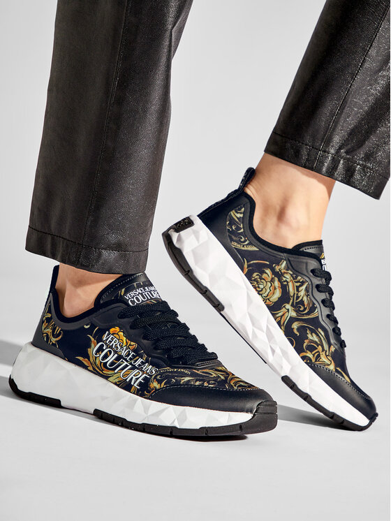Versace Jeans Couture Versace Jeans Couture Sneakersy 72VA3SB1 Černá