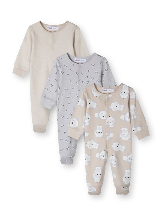 minoti minoti Pajac 31BABYPACK3 Kolorowy Regular Fit