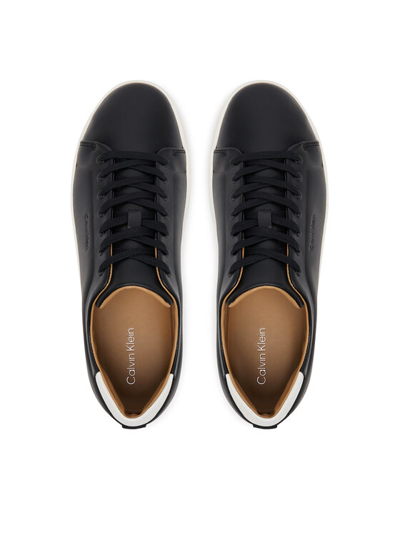 Calvin Klein Calvin Klein Sneakers Pure Low Laceup Cupsole Hf Lth HM0HM01859 Schwarz