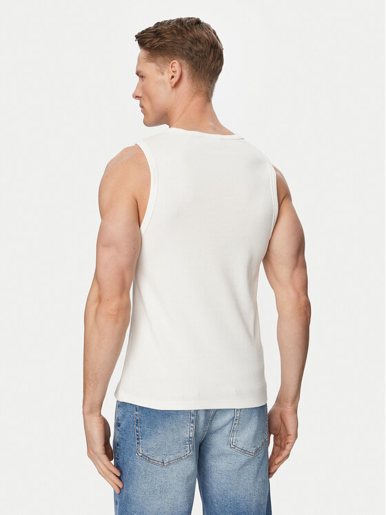 HUGO HUGO Майка Dapota 50563744 Кремовий Slim Fit