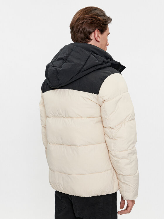 Calvin Klein Calvin Klein Зимно яке Crinkle K10K112227 Бежов Regular Fit