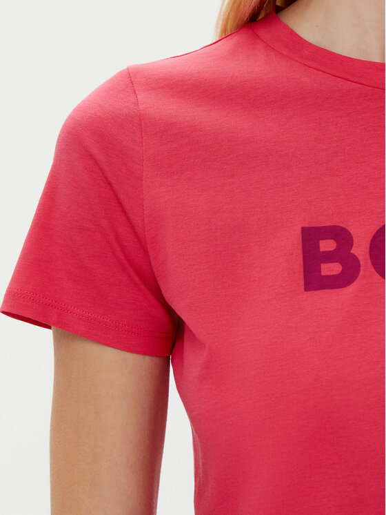 BOSS BOSS Тишърт C_Elogo_5 50501139 Розов Regular Fit