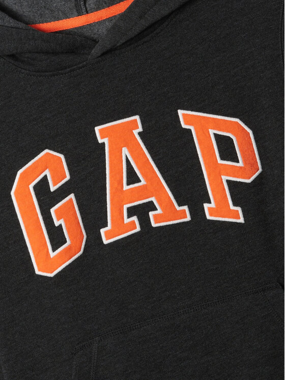 Gap Gap Світшот 516663-07 Чорний Regular Fit