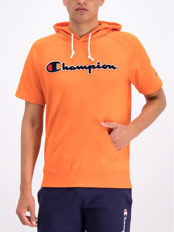 Champion Champion Pulóver 212945 Narancssárga Comfort Fit