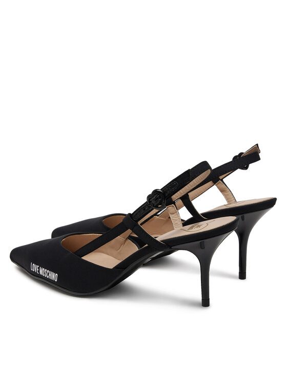 LOVE MOSCHINO LOVE MOSCHINO Lodičky JA10627G1MIMX000 Čierna