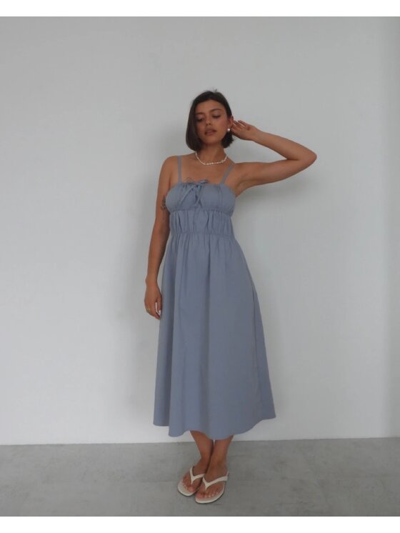 Le Songe Le Songe Sukienka codzienna KALA Niebieski Basic Fit