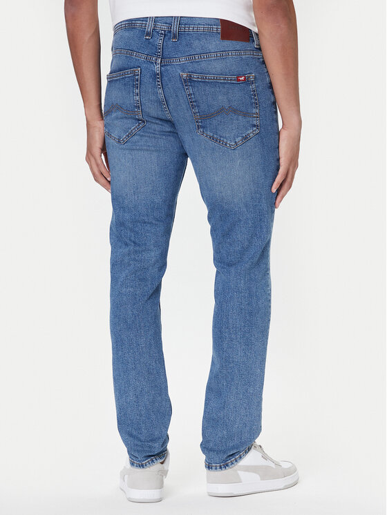Mustang Mustang Jeansy Oregon 1016799 Niebieski Slim Fit