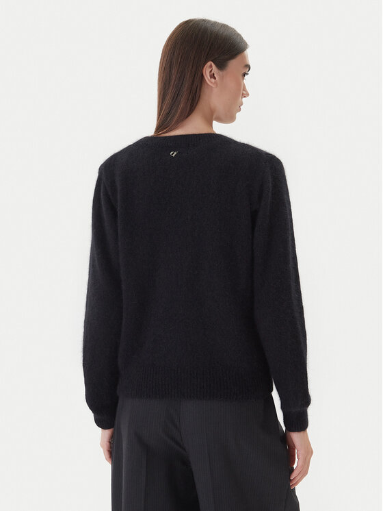 Dixie Dixie Sweater M277Y066A 1900 Fekete Regular Fit