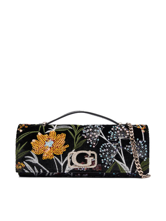Guess Guess Geantă Zalina Mini HWVE93 50720 Negru