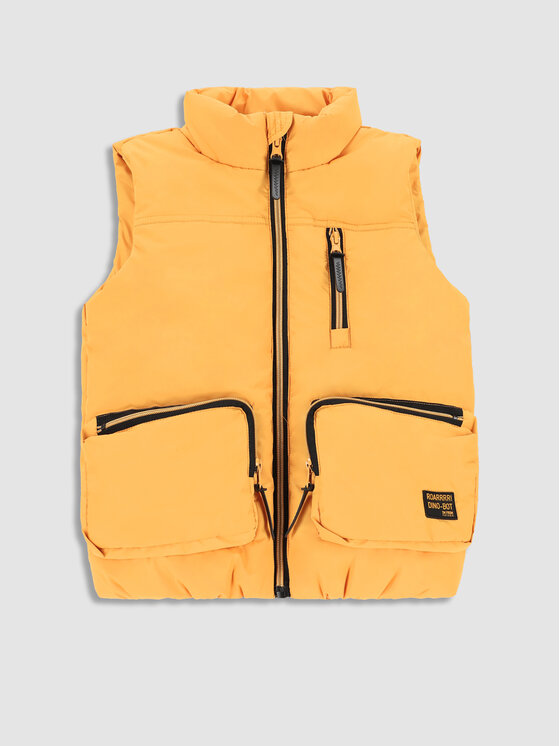 Coccodrillo Coccodrillo Kamizelka WC3178103OBK Pomarańczowy Regular Fit