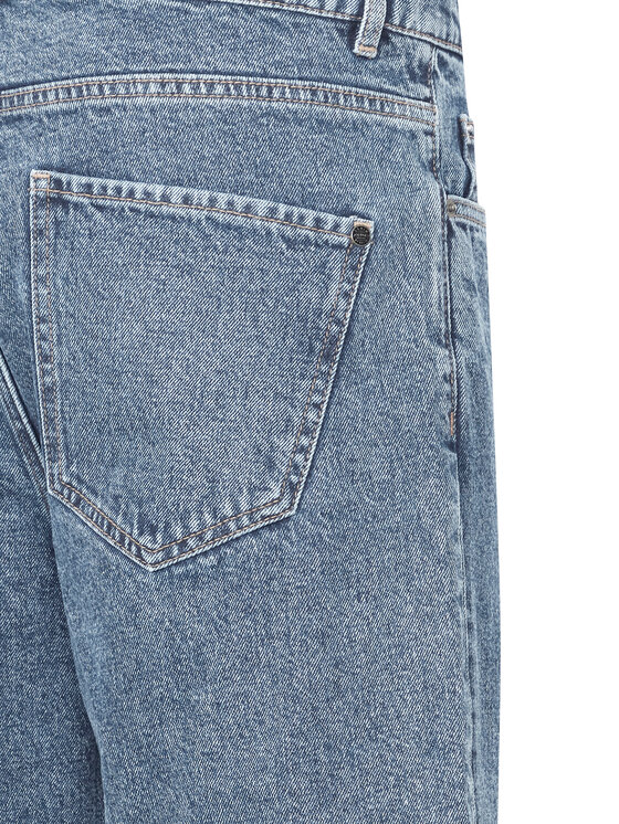 Solid Solid Jeans kratke hlače 21107657 Modra Straight Fit